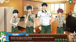 Game: Friends Camp, try one's luck 46 - Obstruction (Russian voiceover)